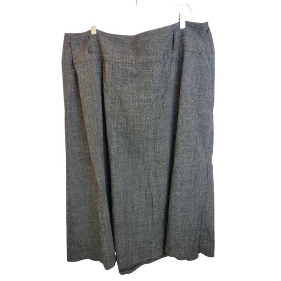 CJ Banks A-Line Skirt Women's Size 22W Gray Unlined Office Work Career Casual - Picture 1 of 8